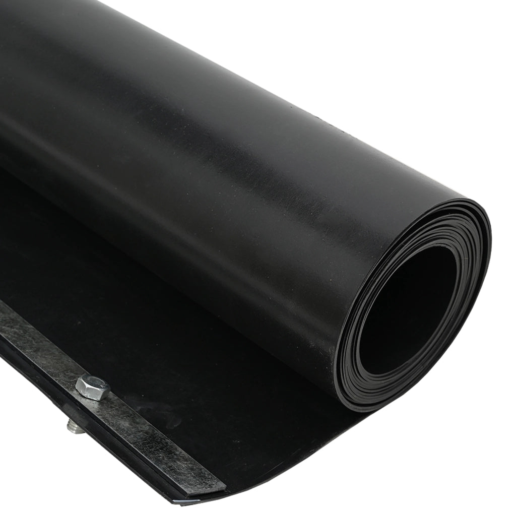 Barriera per radici  con guide di collegamento Nera 1x5 m 1,5 mm HDPE