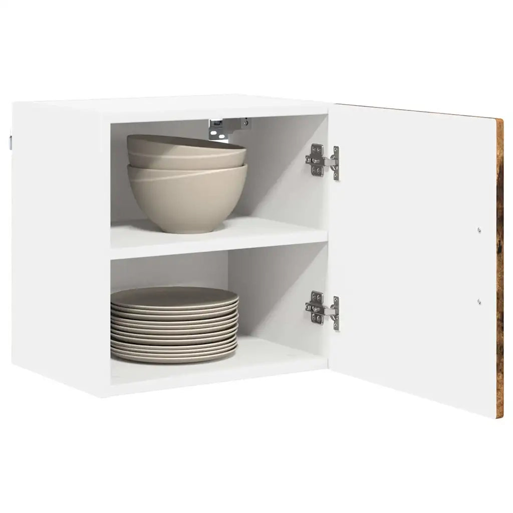 Armadietto a muro PORTO 2 pcs Rovere fumé 40 x 31 x 40 cm