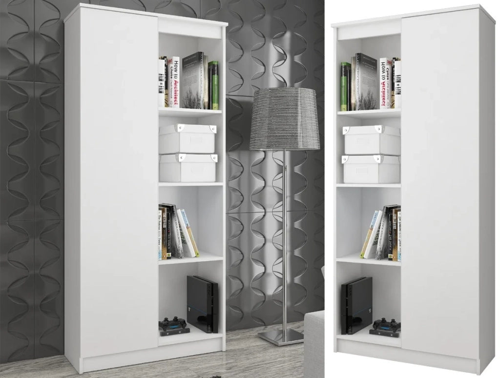 Armadio da ufficio AKORD R80 Bianca 80 cm 1 anta 80x35x180 cm