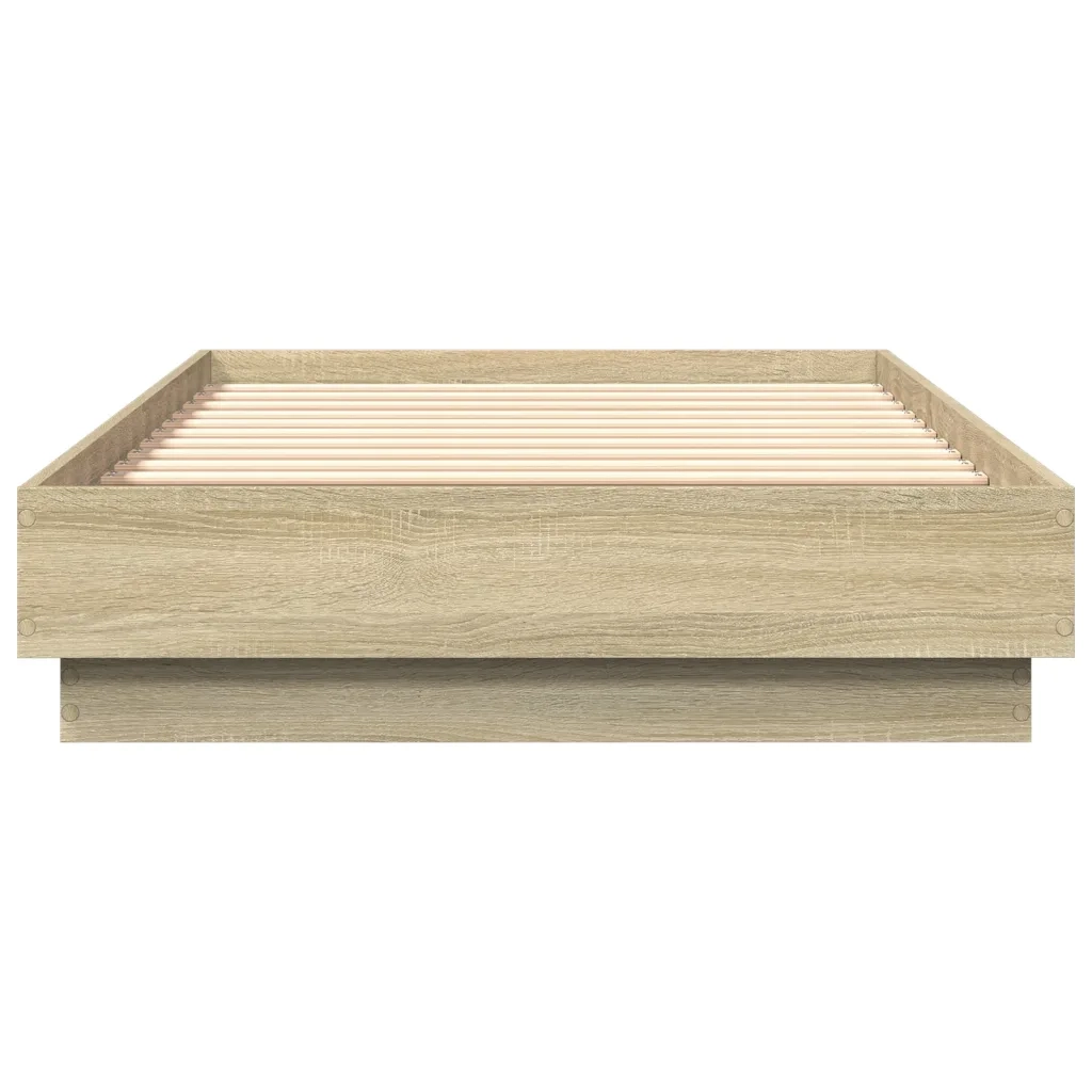 Giroletto senza Materasso Rovere Sonoma 75x190 cm in Truciolato