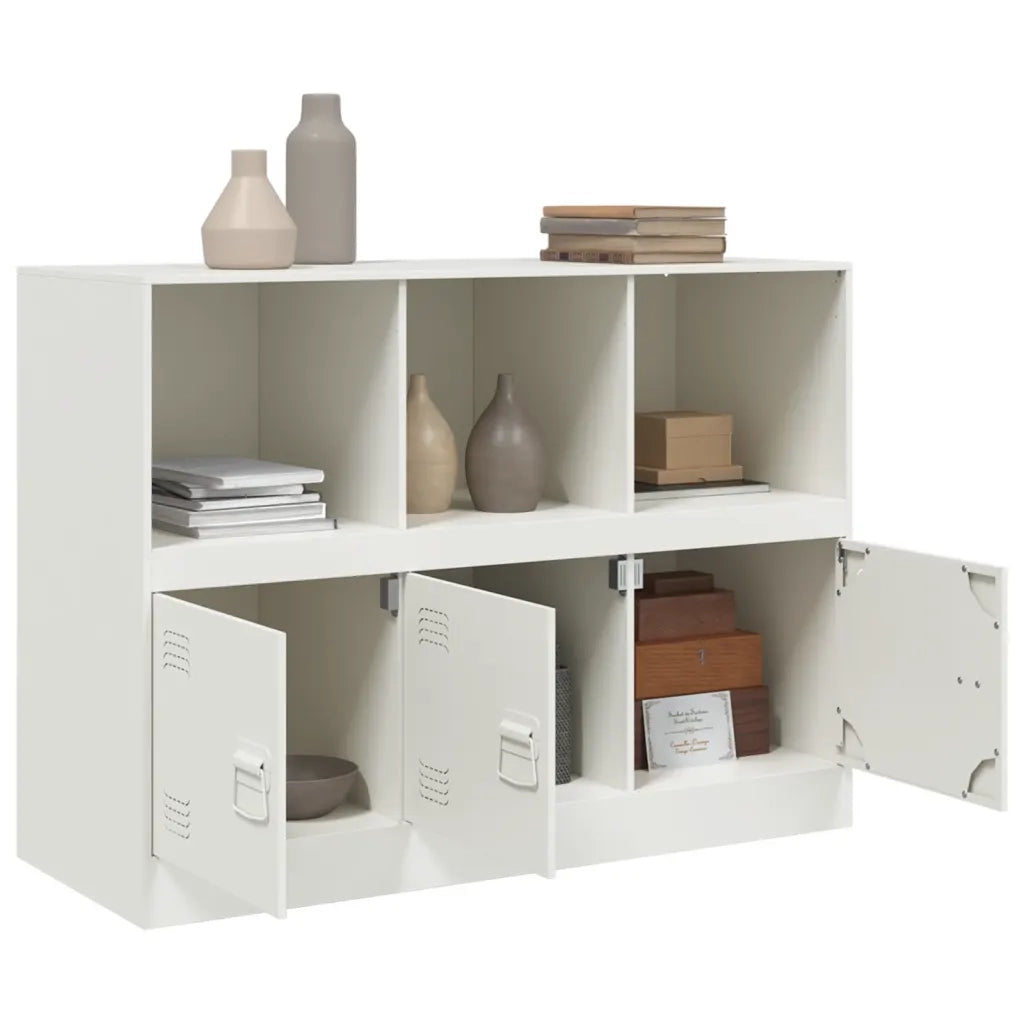 Credenza-Buffet-Armadio da cucina Rosa 99x39x73 cm in Acciaio 706746