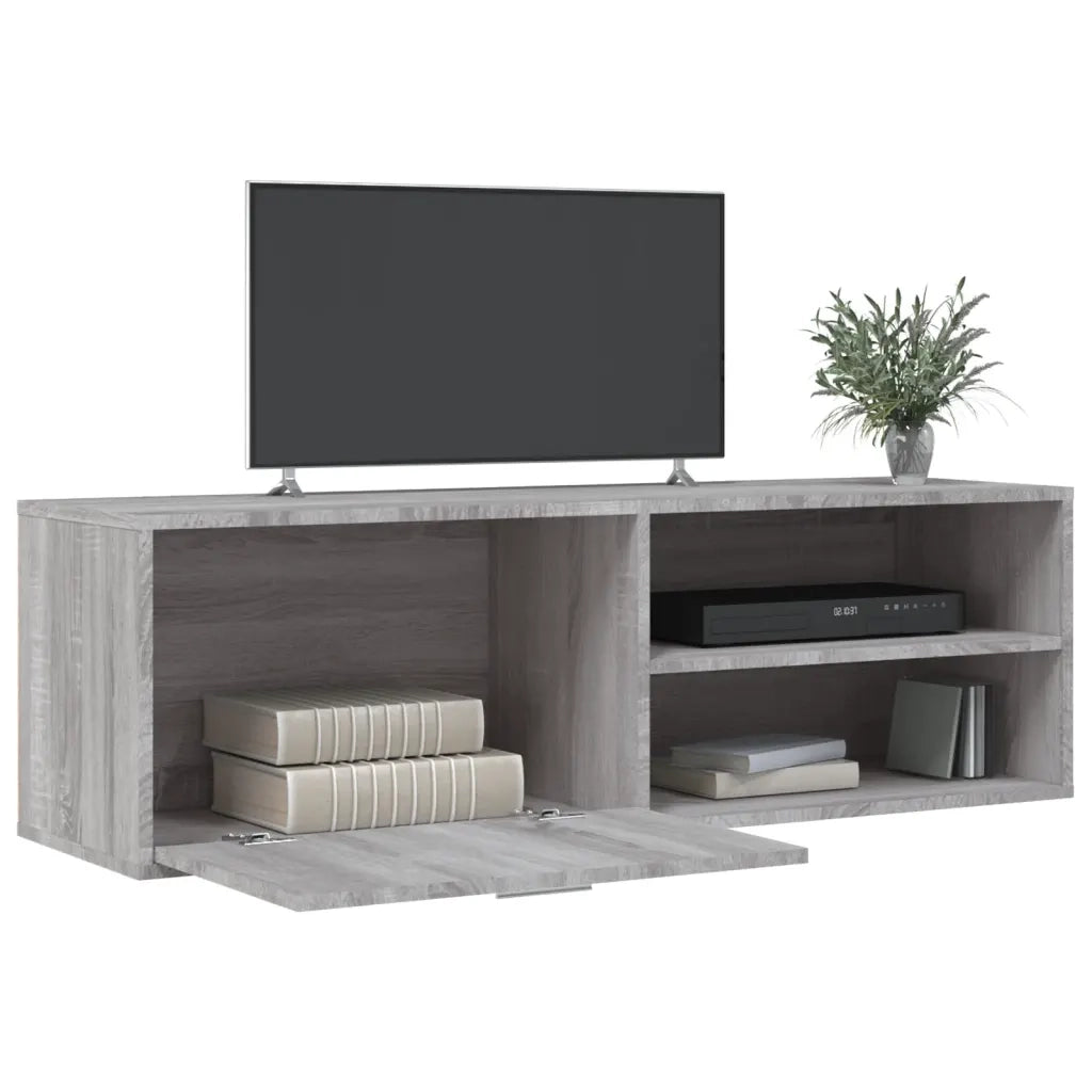 Mobile TV | Armadietto TV | Mobile Porta TV Grigio Sonoma 120x34x37 cm in Legno Multistrato