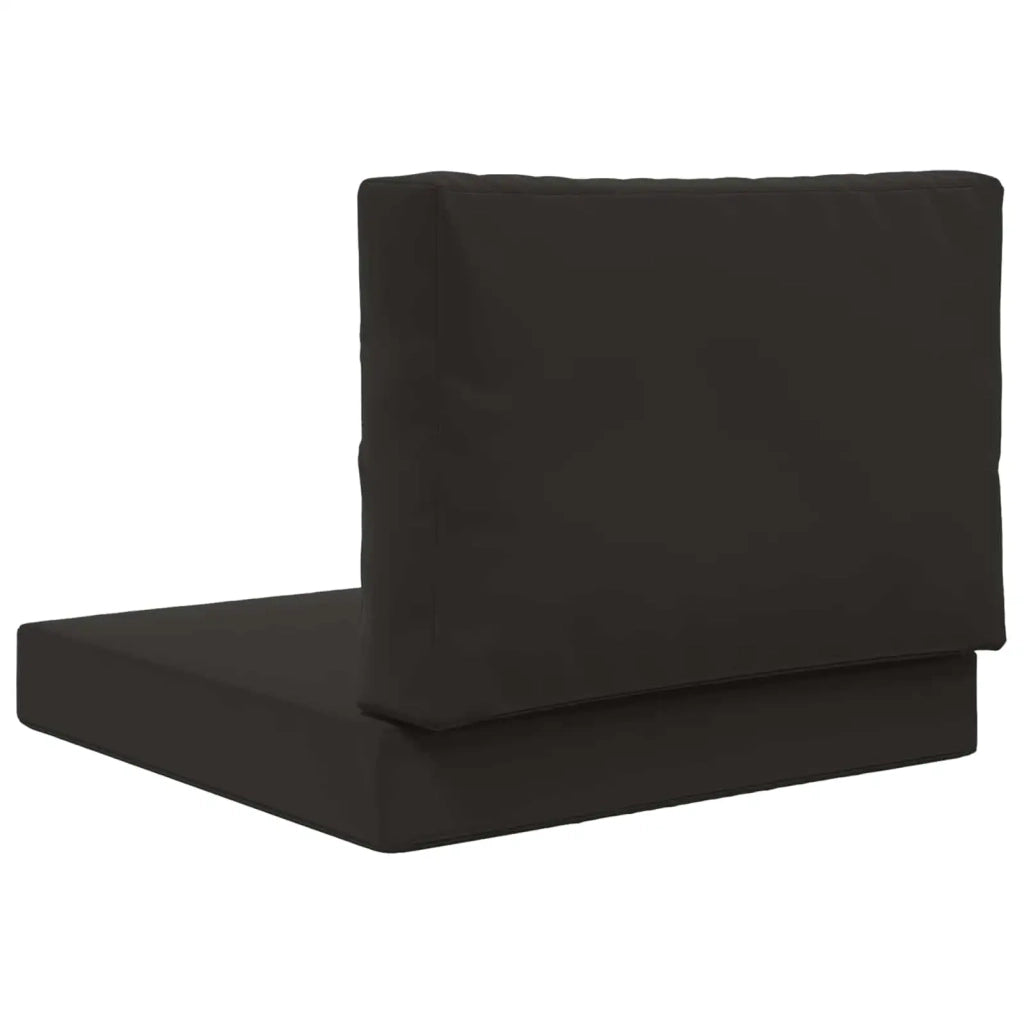 Cuscino per divano da esterno 2 pcs Nero Poliestere