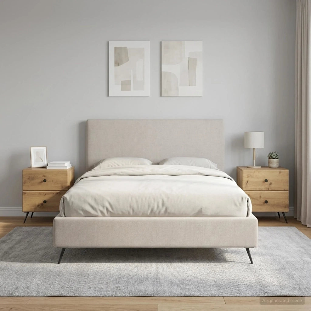 Armadio da Notte 2 pcs Rovere Artigianale 43 x 34,5 x 47,5 cm 895464