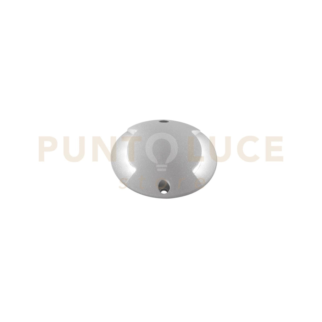 SEGNAPASSI CALPESTABILE LED ELMO SILVER DC24V 1W 121LM 4000K 2 FASCI DI LUCE IP54 7X1,5CM