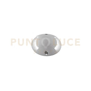 SEGNAPASSI CALPESTABILE LED ELMO SILVER DC24V 1W 121LM 4000K 2 FASCI DI LUCE IP54 7X1,5CM