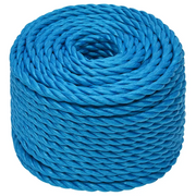 Corda da Lavoro Blu 10 mm 50 m in Polipropilene 152973