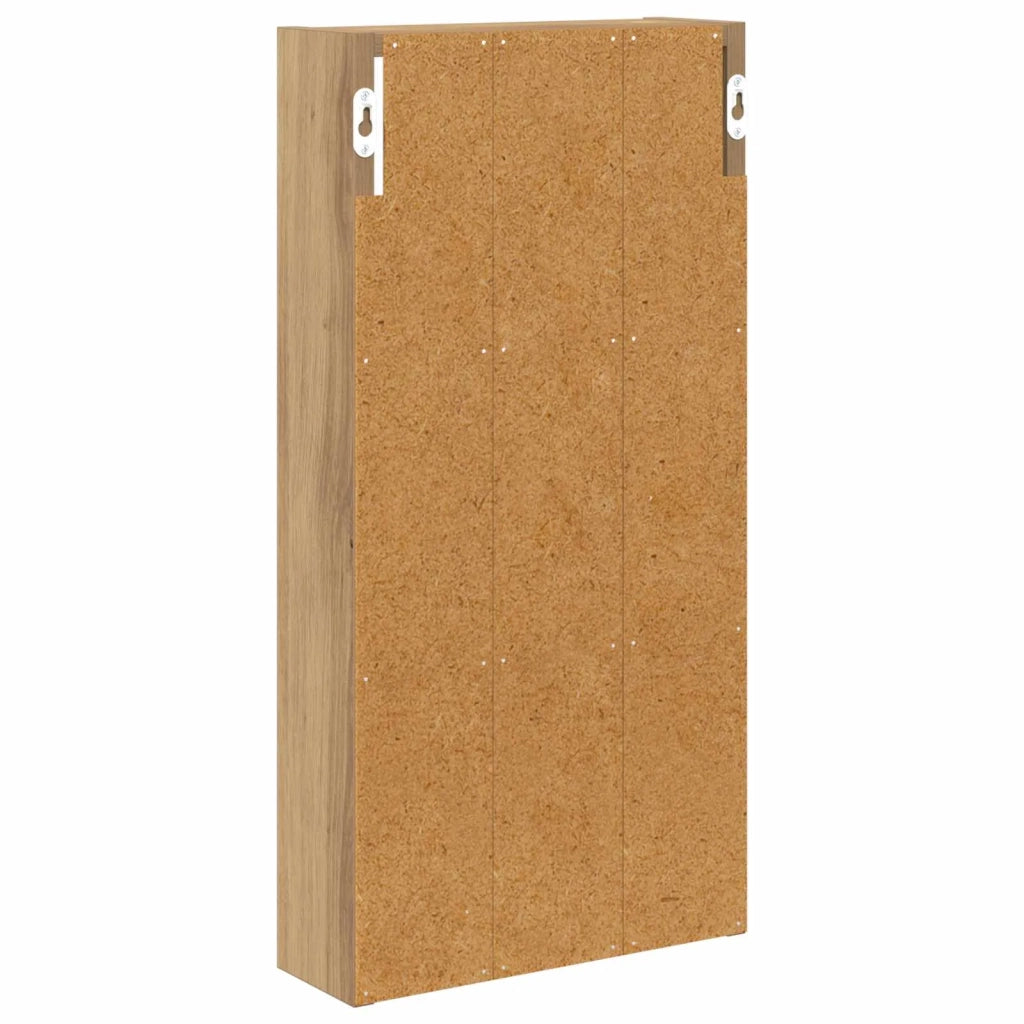 Armadio da bagno a muro Rovere Artigianale 30 x 10 x 60,5 cm 889326