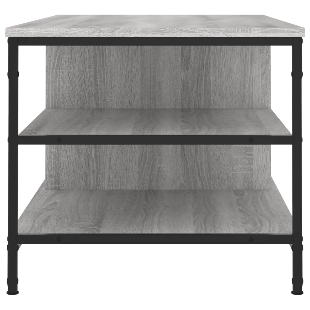 Tavolino da Salotto grigio sonoma 100x50x45cm Legno Multistrato 835307