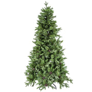 Albero di Natale con pigne 1274 rami Verde ø107 h 150 cm mod. Sinai