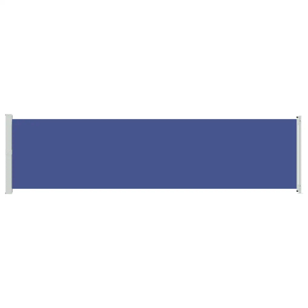 Tenda Laterale Retrattile per Patio 600x160 cm Blu 313377
