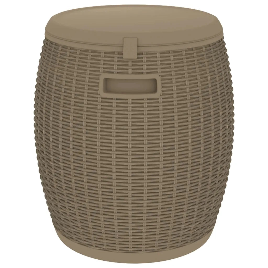 Contenitore da Giardino 4 in 1 Polipropilene Marrone Chiaro CFW1331792