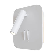 Applique Da Parete Moderno Ios 176 Alluminio Bianco Luce Led Integrato 10W