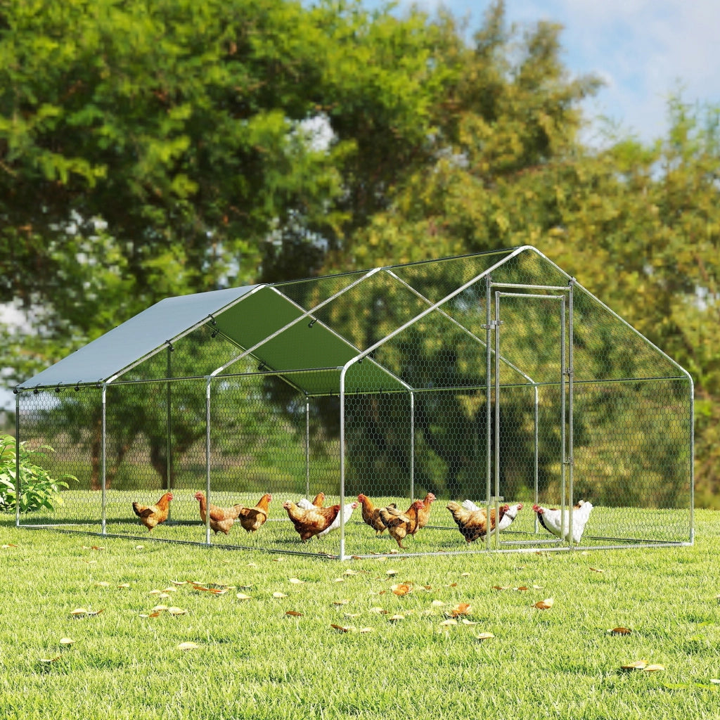 Pollaiolo Grande Esterno ¨C zephmum ¨C Acciaio Galvanizzato 5.1x3x1.9 m