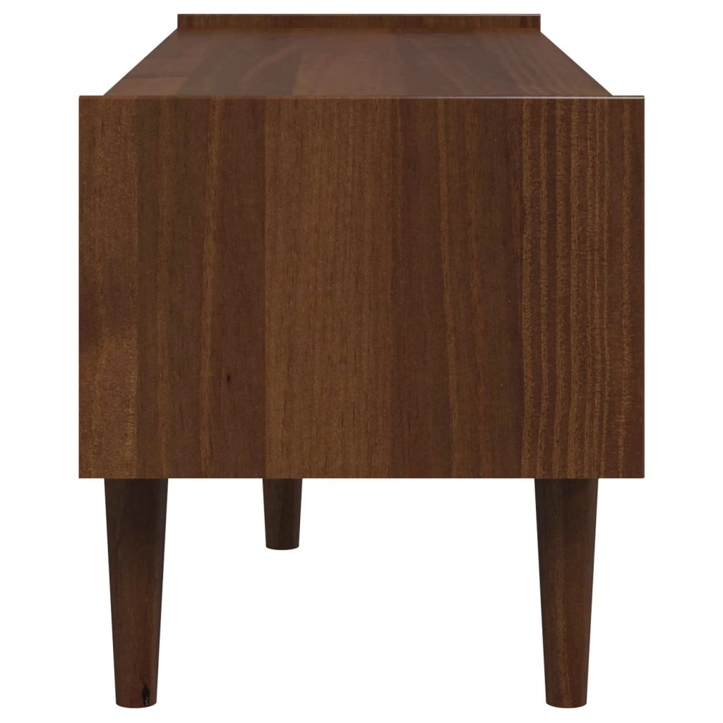 Mobile TV BILBAO 114 x 40 x 45 cm Caramello scuro 42041334