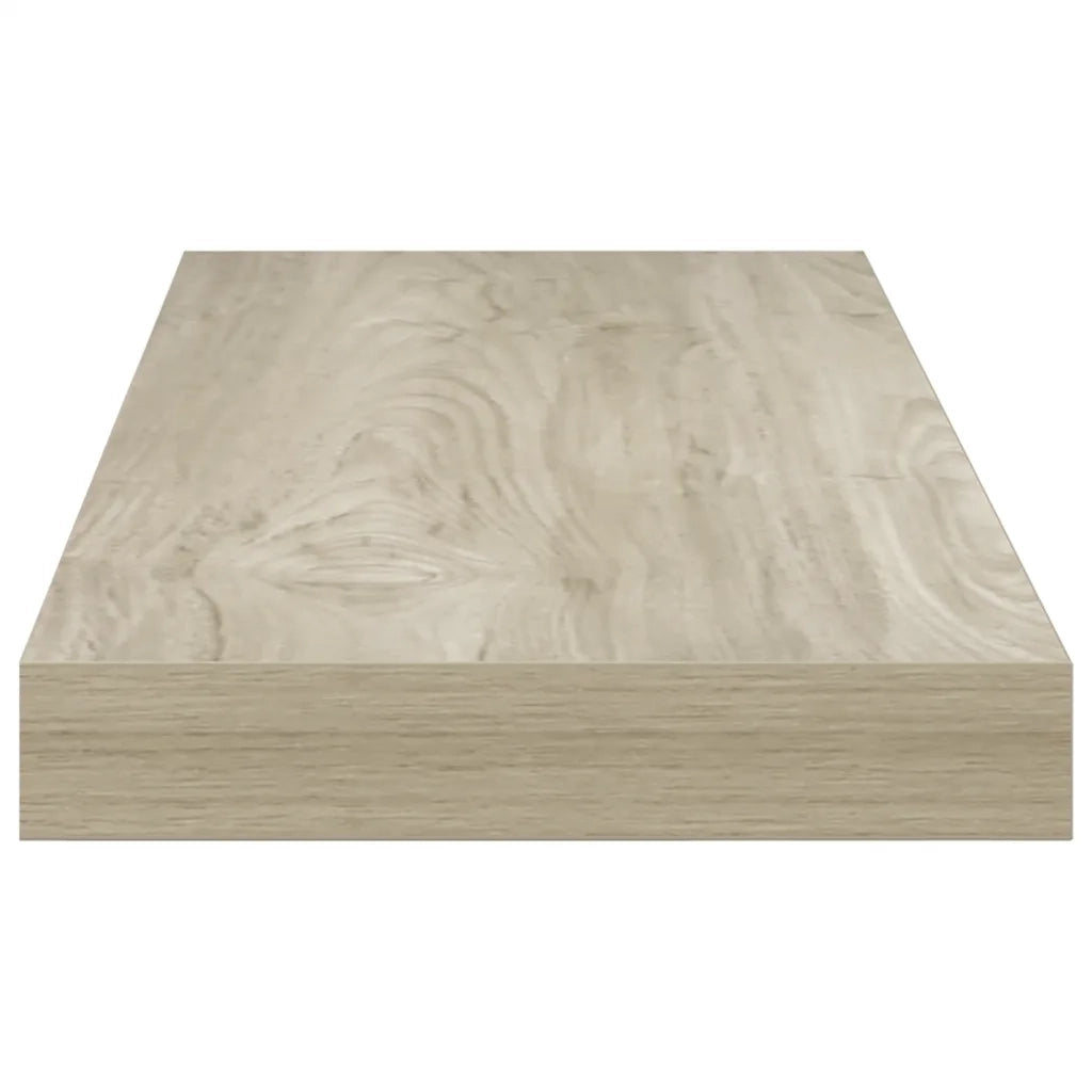 Scaffali a Parete 4 pz Rovere 60x23,5x3,8 cm in MDF 323876