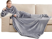 Deken di pelliccia - TV deken soffice - 1 pezzo - grigio chiaro - microfibra - 170x200 cm
