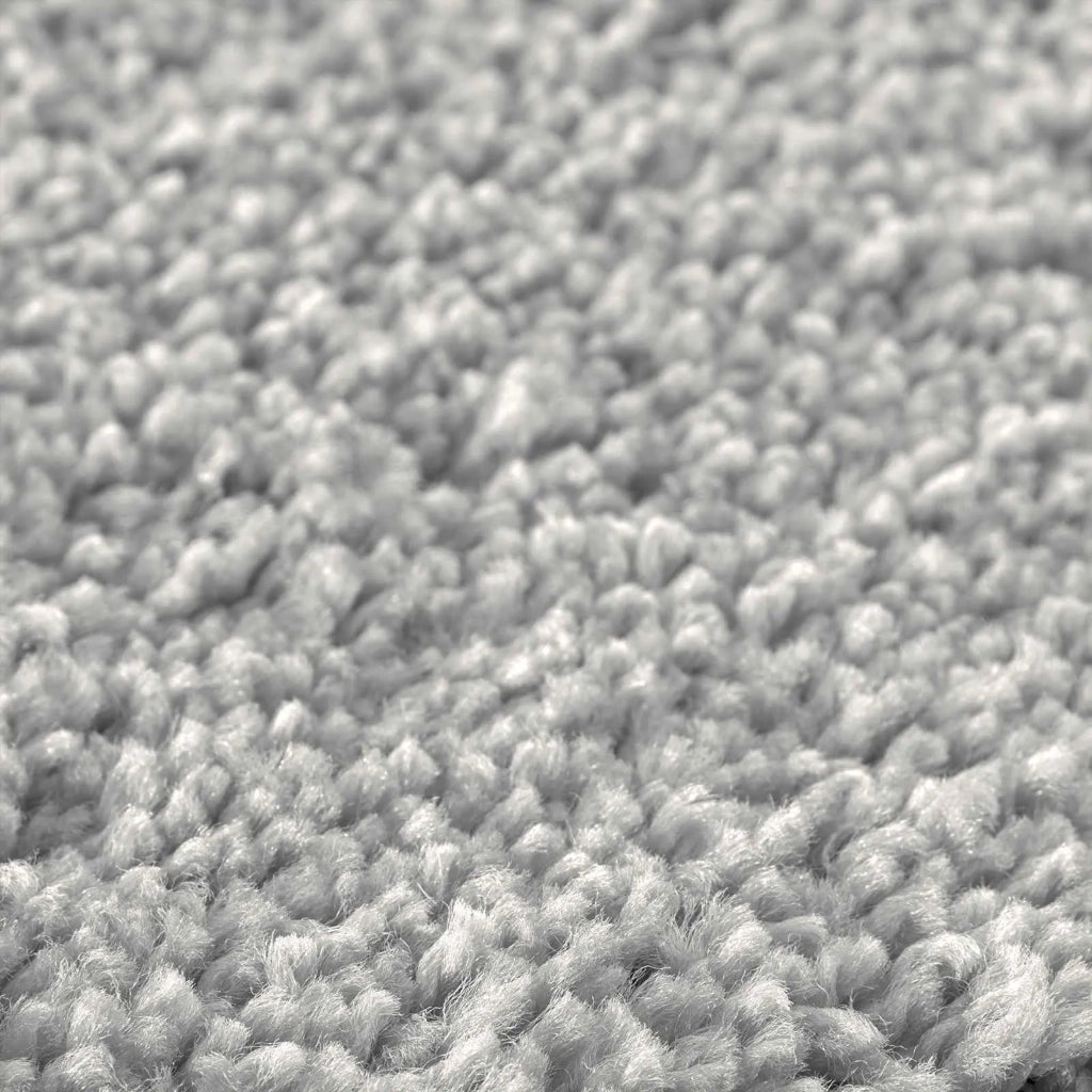 Set di tappetini antiscivolo per il bagno 3 pcs Grigio PP 4019865