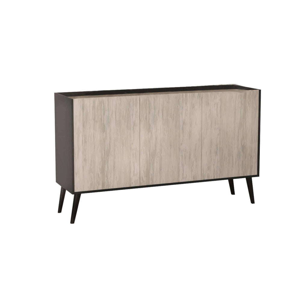 Madia di design con 3 ante in Legno Composito cm 150x41 5x78 - THOMAS