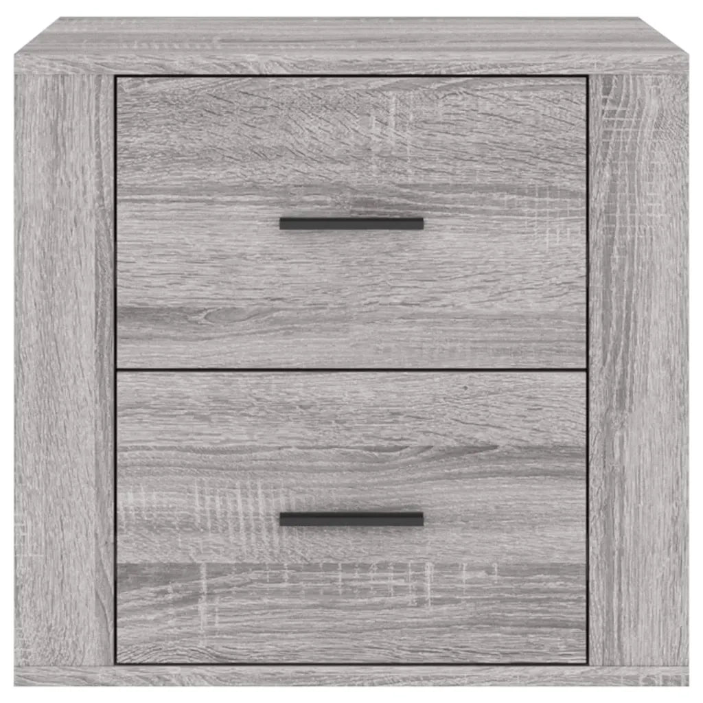 Comodino | Armadio da Notte | Mobiletto da notte Grigio Sonoma 50x39x47 cm