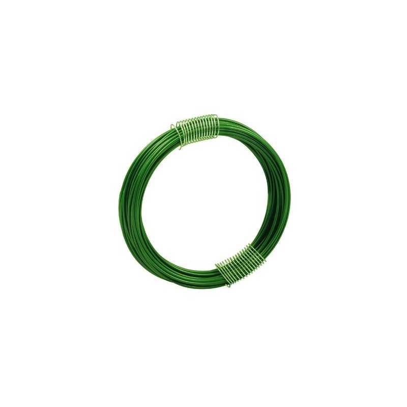 Filo Ferro Plasticato Verde 28 Matasse Assortite