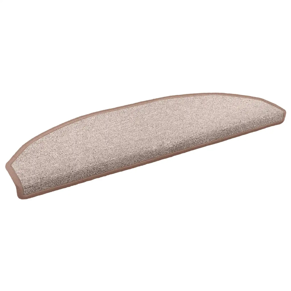 Tappetini per scale autoadesivi 15 pcs Marrone Chiaro