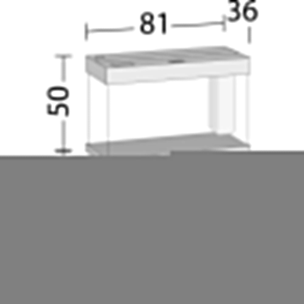 Juwel Rio 125 LED cm81x36x50h Senza Supporto Colore: Faggio