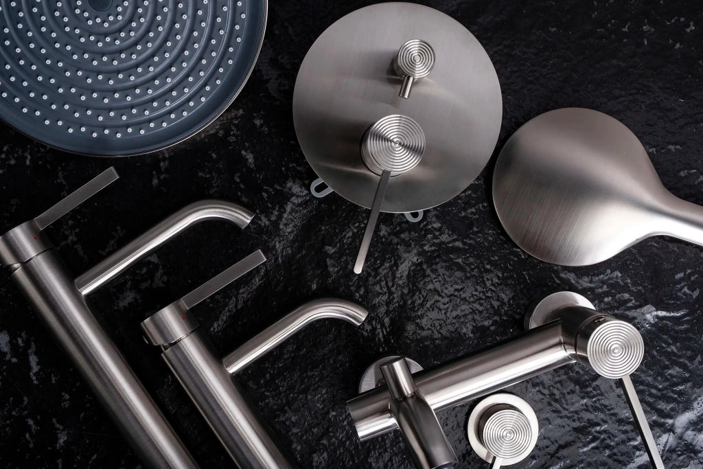 Rubinetto Da Lavabo Rea Foster Brush Nickel High