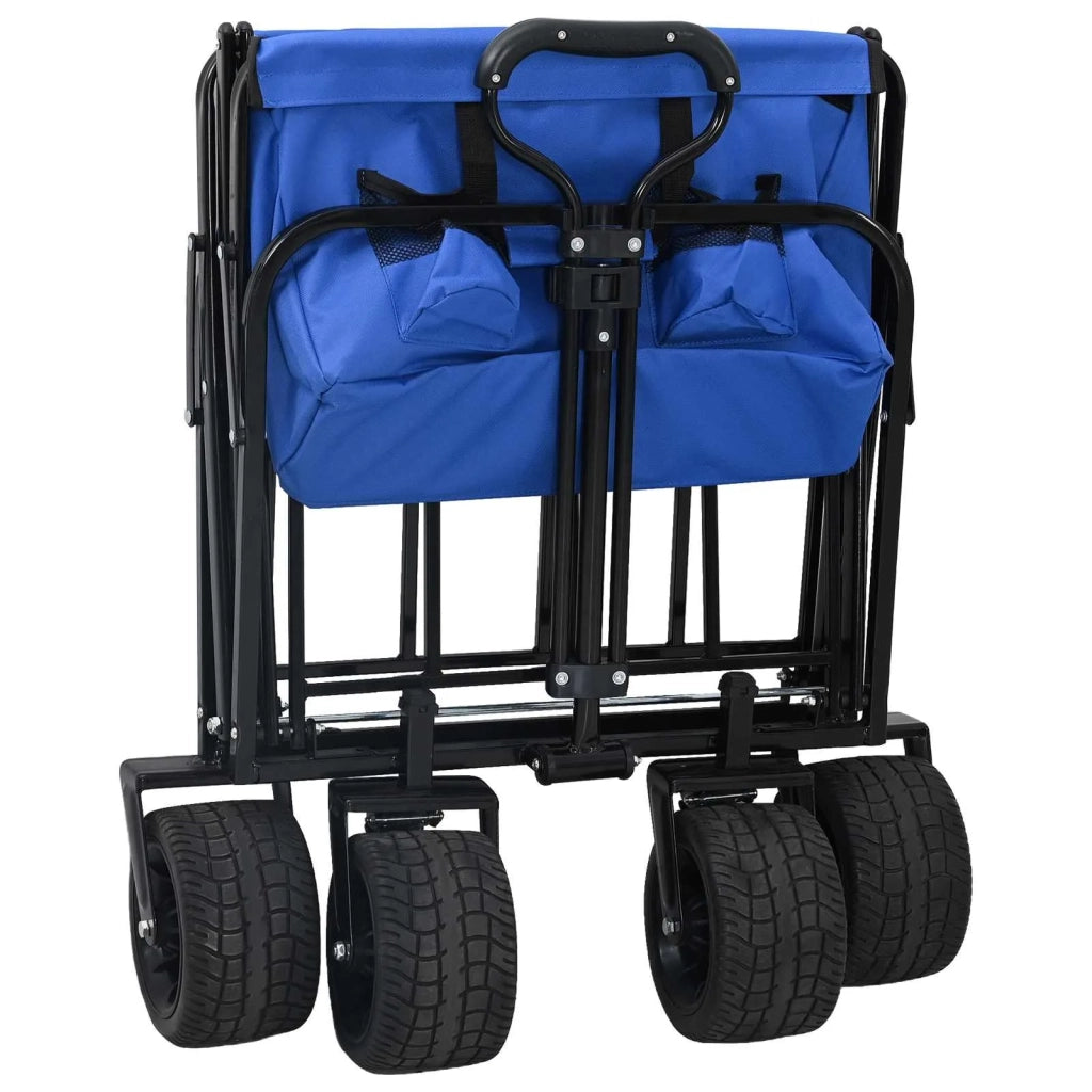 Carrello Pieghevole Blu 89 x 63 x 96 cm CFW4059107