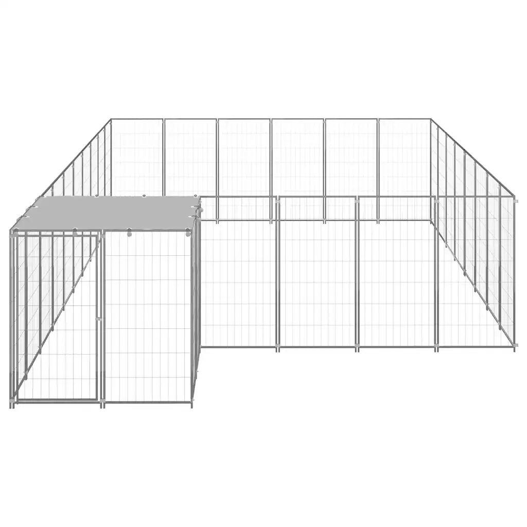 Gabbia per Cani Argento 15,73 mÂ² in Acciaio   cod mxl 44098
