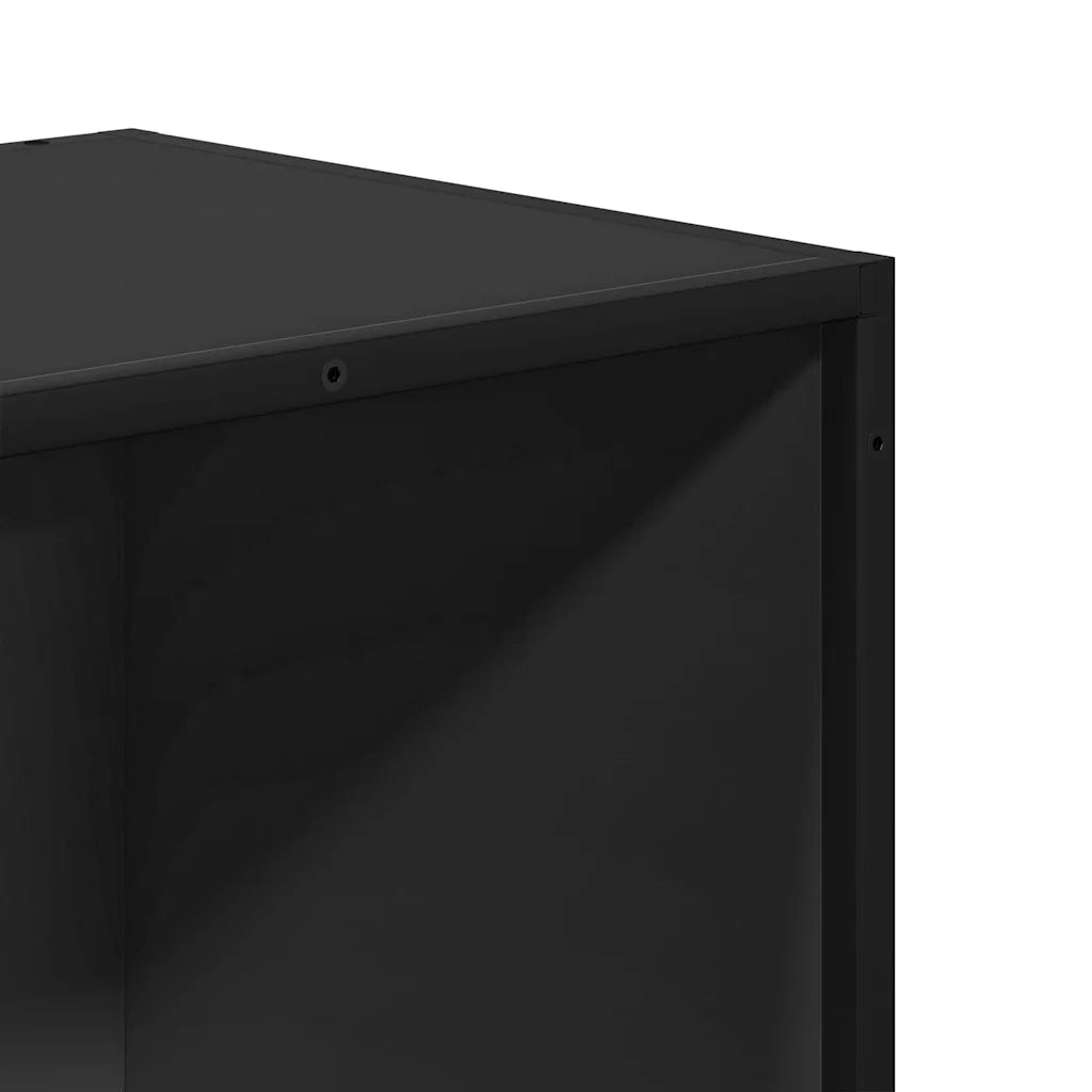 Libreria Nera 40x35x170,5 cm in Legno Multistrato 849139