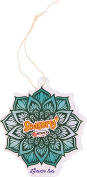 Sensory profumatore auto the verde mandala 7,5 cm x 17,5 cm