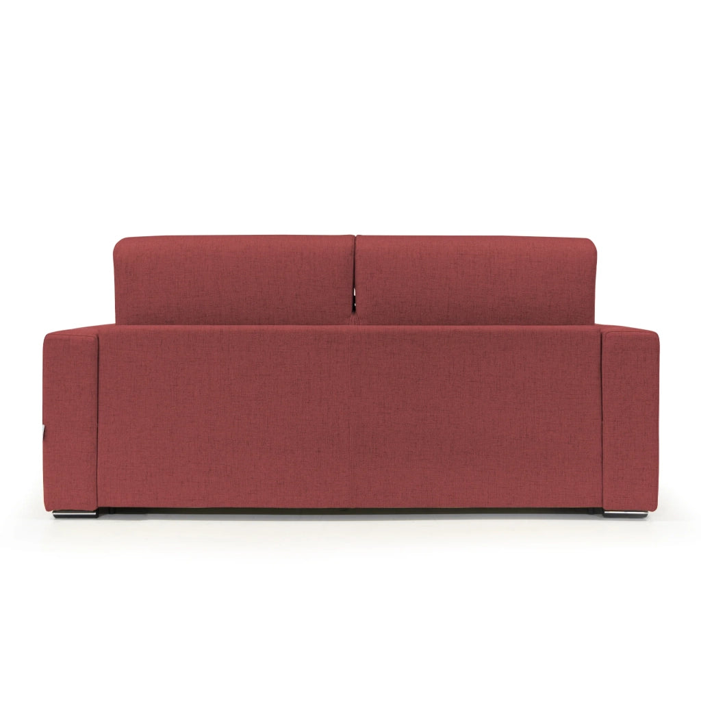 Nixon Divano letto c/mat. H 20 cm 200 cm (mat. 140x197) Rosso