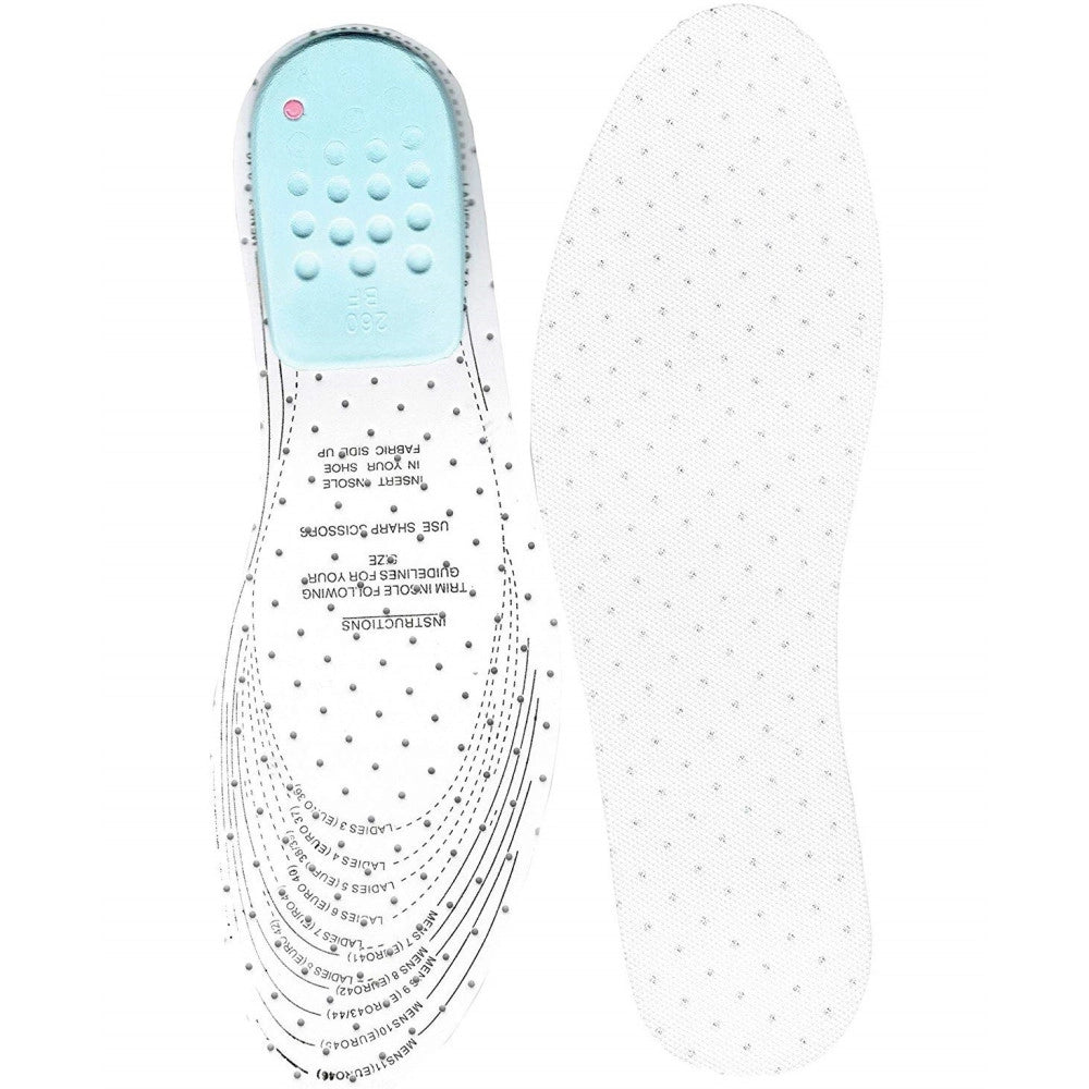 Trade Shop - Coppia Solette Sottopiede Forate Tallone Taglia 36-45 Cc4290 Scarpe Uomo Donna -