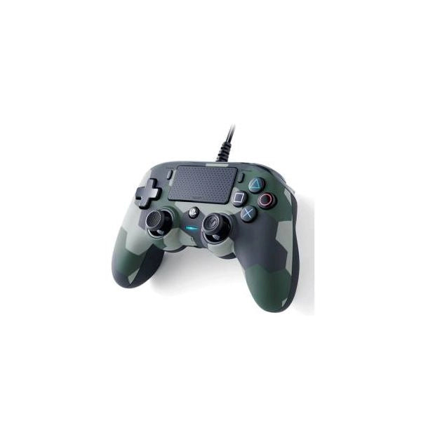 Nacon wired compact gamepad pc,playstation 4 analogico/digitale usb mimetico - PS4OFCPADCAMGREEN