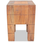 Sgabello in Legno Massello di Mogano CFW5258656