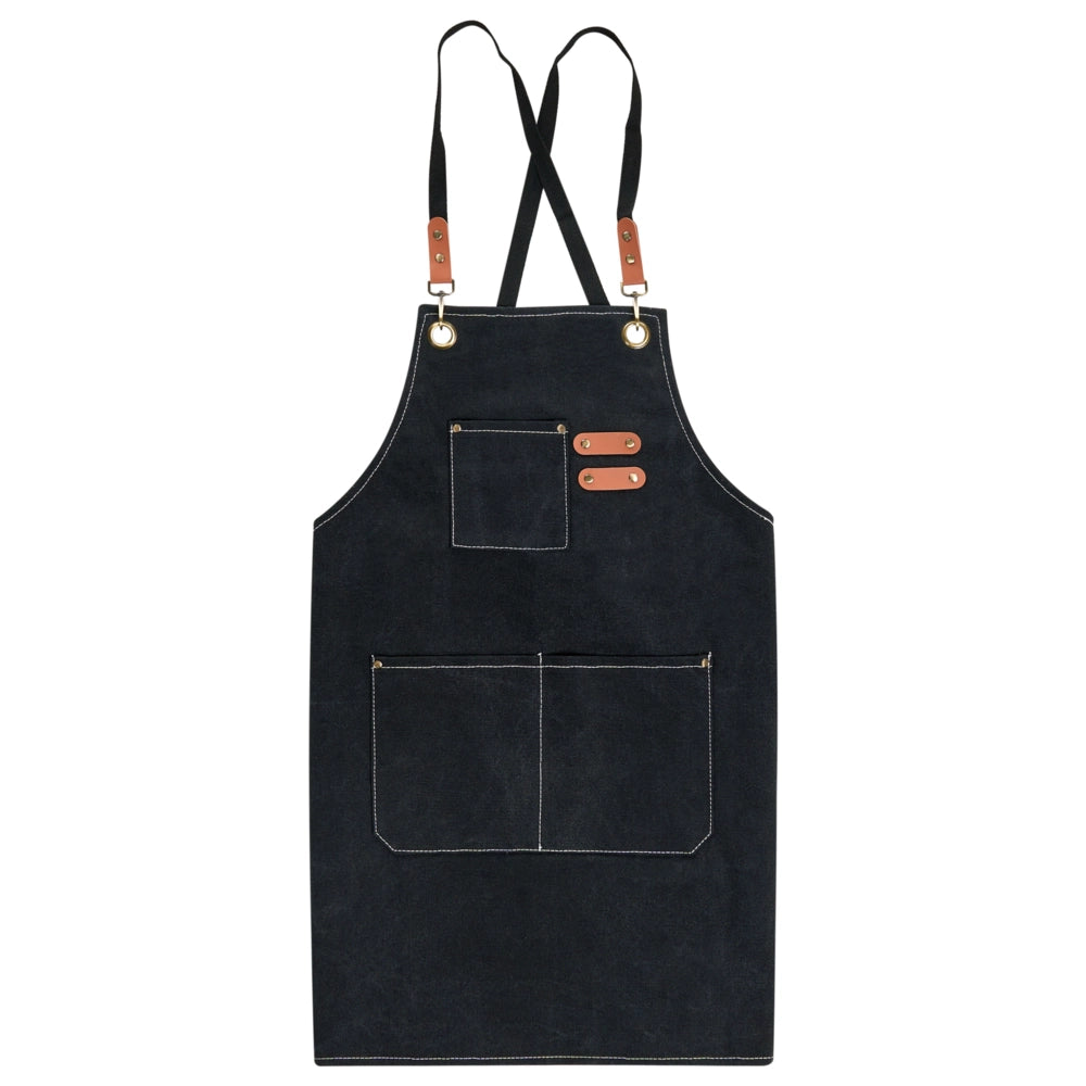 Set da cucina Grembiule Guanti da forno Panni da cucina nero tessili da cucina