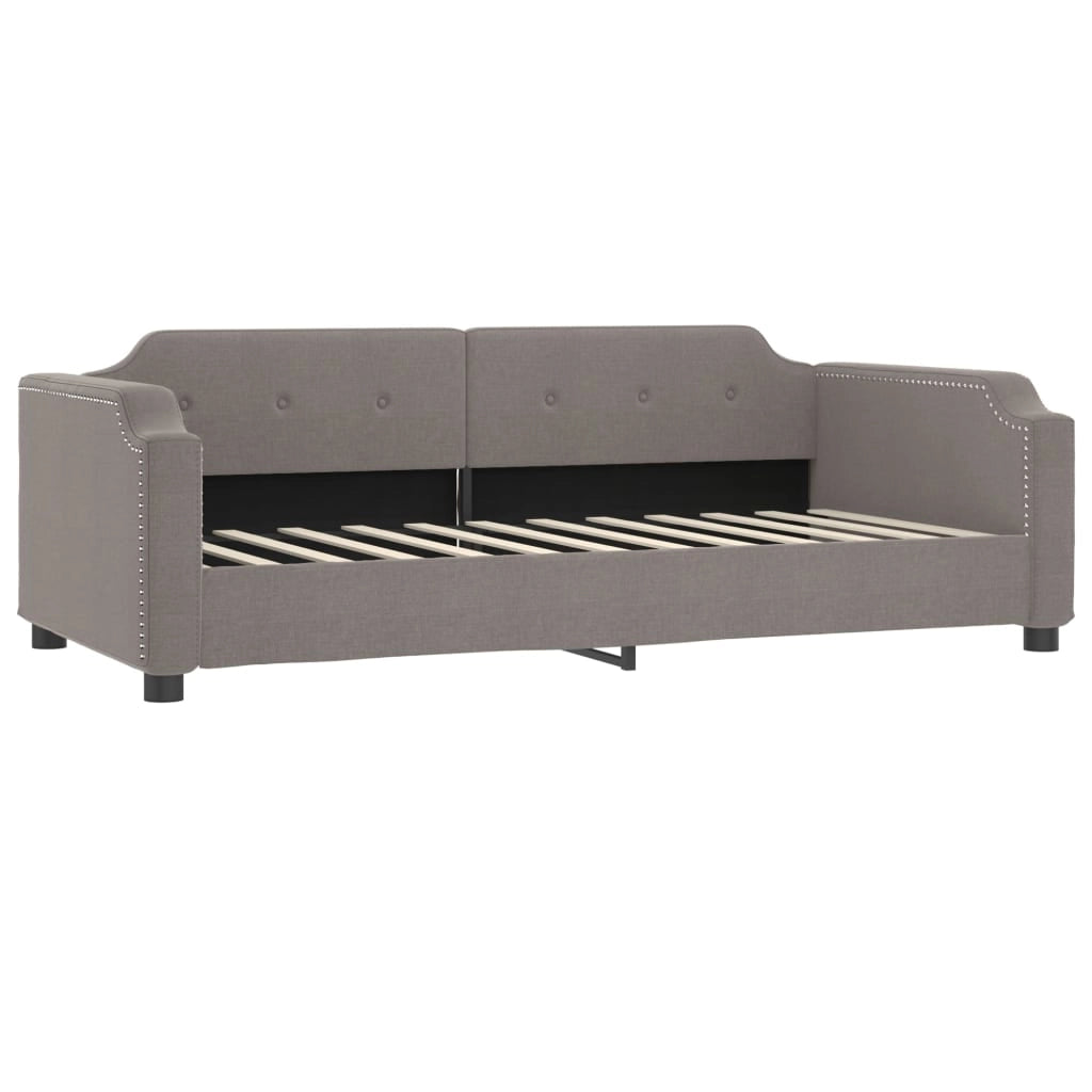 Divano Letto con Materasso Tortora 100x200 cm in Tessutocod mxl 87752