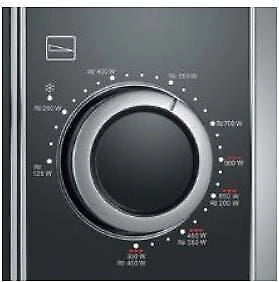 Severin MW 7771 forno a microonde Superficie piana Microonde combinato 20 L 700 W Nero, Argento