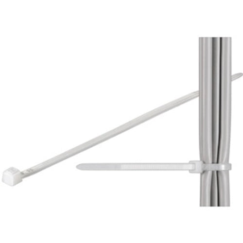 FASCETTE FERMACAVI TRASP 200X2.5CM 100PZ