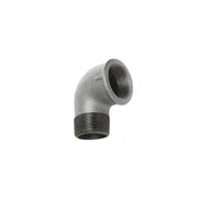 Gomito ghisa zincata F.92 maschio-femmina Ø 1¼" – raccordo robusto per impianti acqua e gas