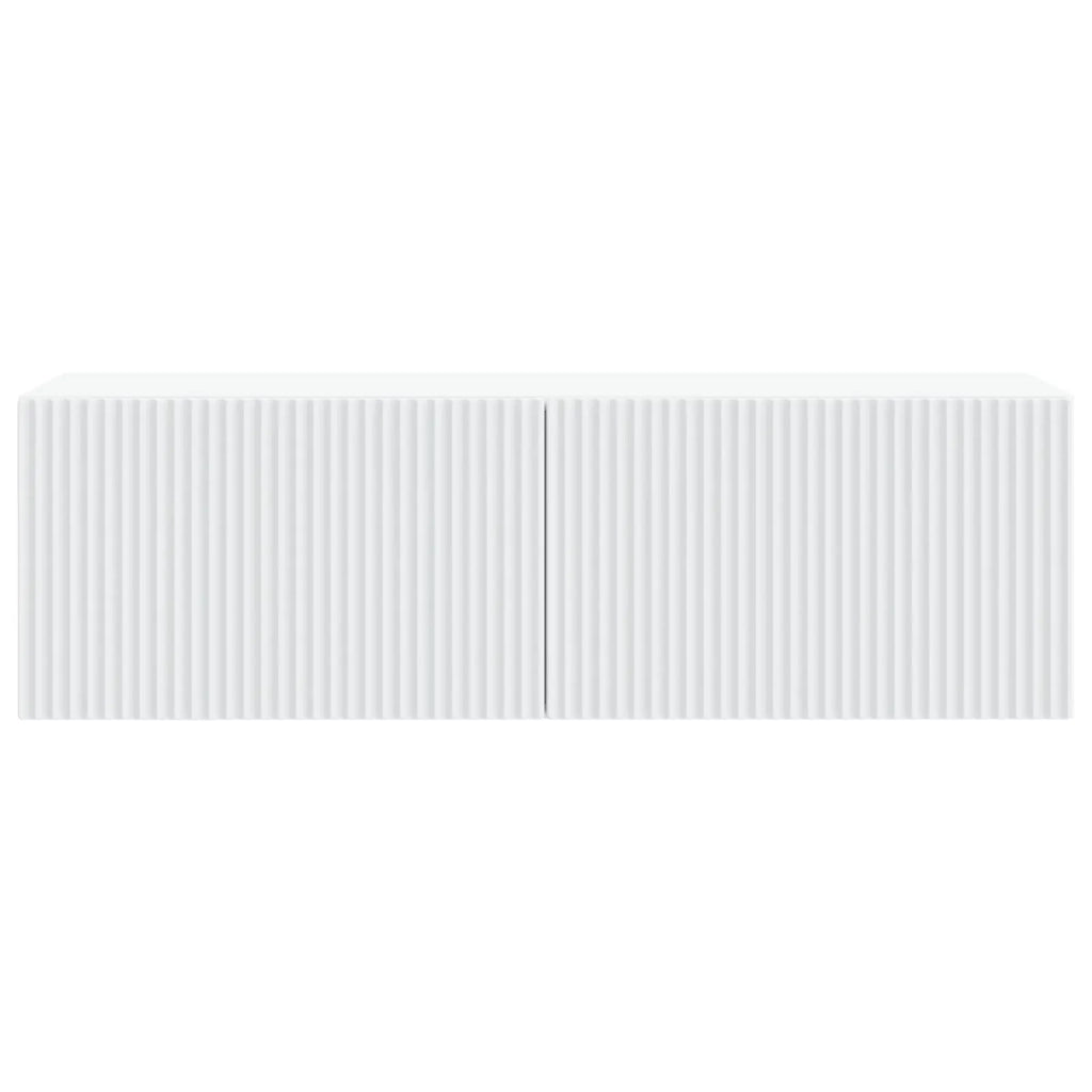 Mobile Porta TV da Muro Bianco 98 x 31 x 30 cm 898555