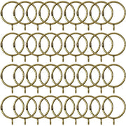 Raccordi per tende 36 pezzi - Raccordi metallici apribile/chiudibili - 3,8 cm diametro interno - Robusti/Duraturi - Adatti per tende doccia/tende finestre - Raccordo per tenda