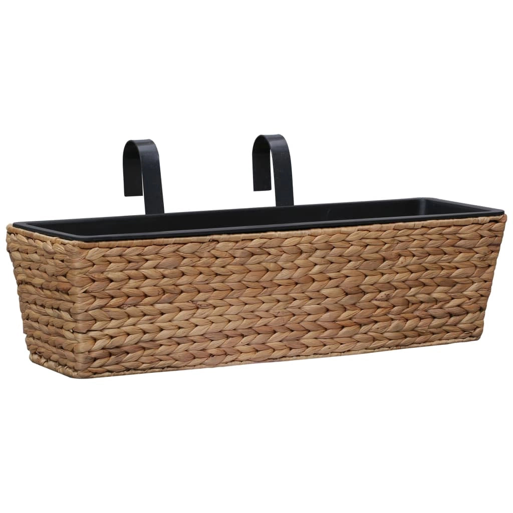 Set di 2 fioriere in giacinto d'acqua da 60 cm 02_0000880