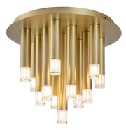 Plafoniera moderna oro tonda 13xG9 Ramira Rabalux IP20