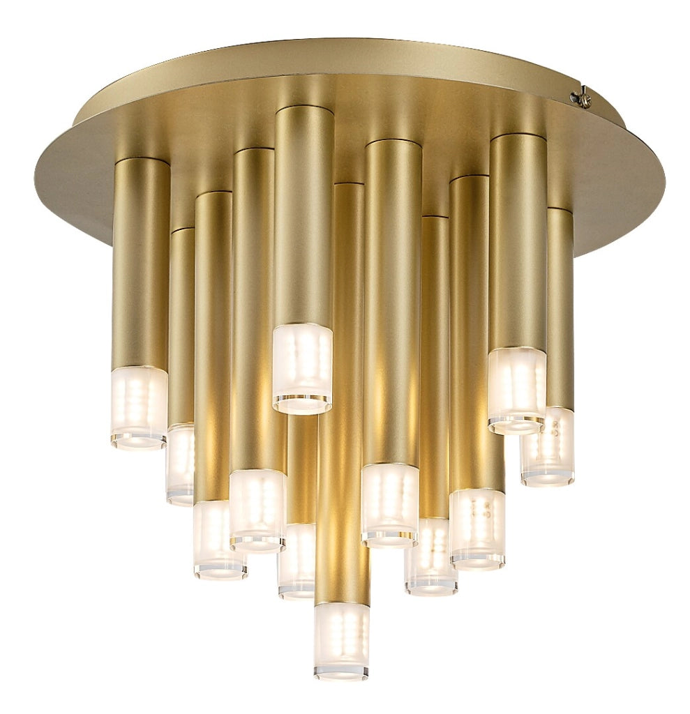 Plafoniera moderna oro tonda 13xG9 Ramira Rabalux IP20