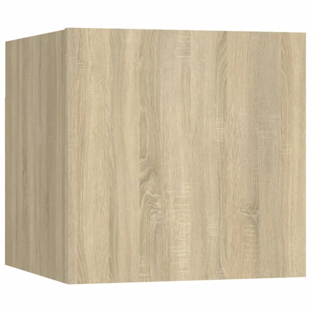 Set Mobili Porta TV 8pz-Set di 8 Credenza per TV Rovere Sonoma in Legno Multistrato 287072