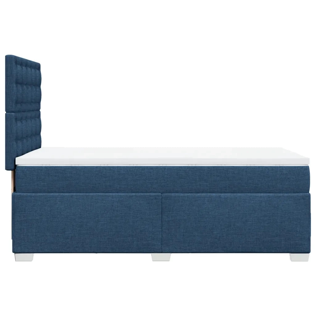 Giroletto a Molle con Materasso Blu 80x200 cm inTessuto 3290335