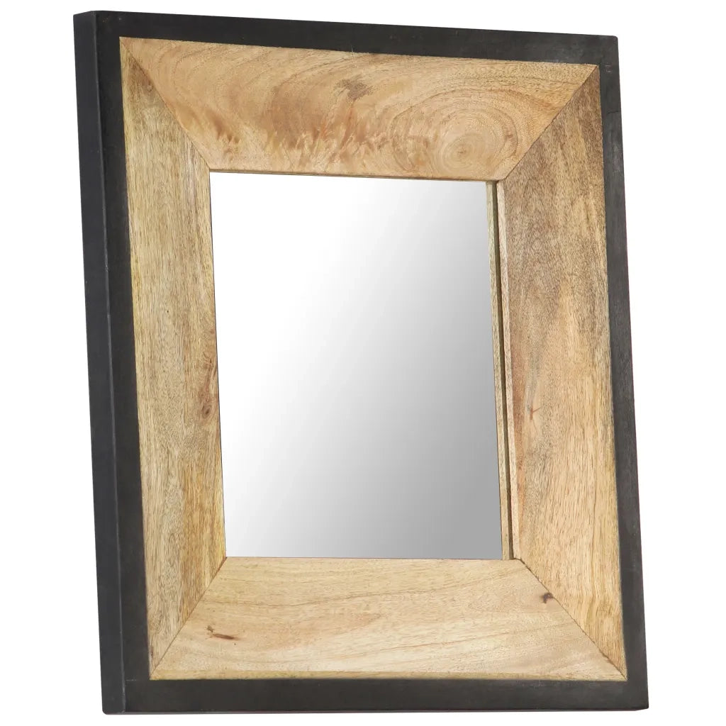 Specchio 50x50 cm in Legno Massello di Mango 321629