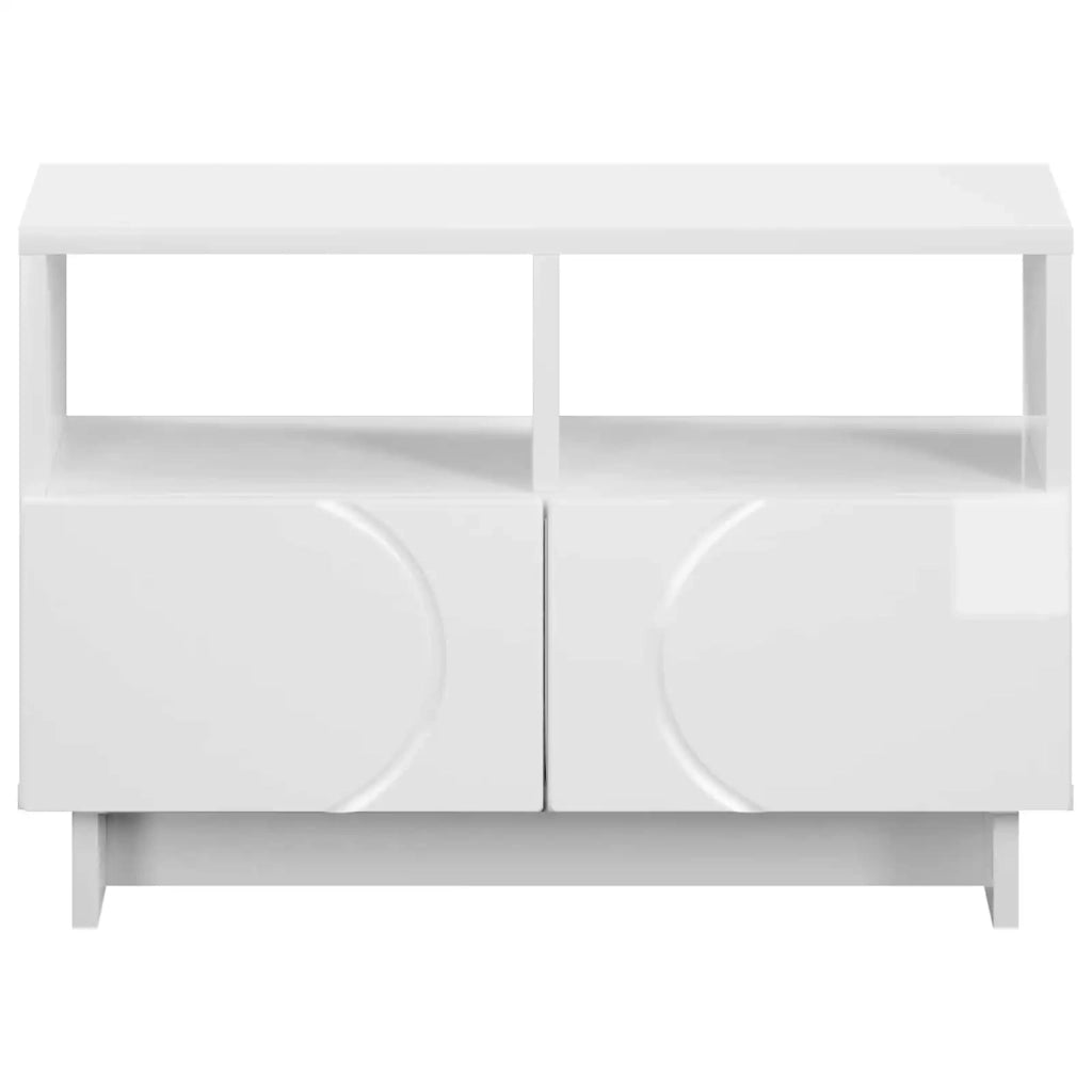 Supporto TV 60 x 34.5 x 40 cm Bianco Lucido 8011463